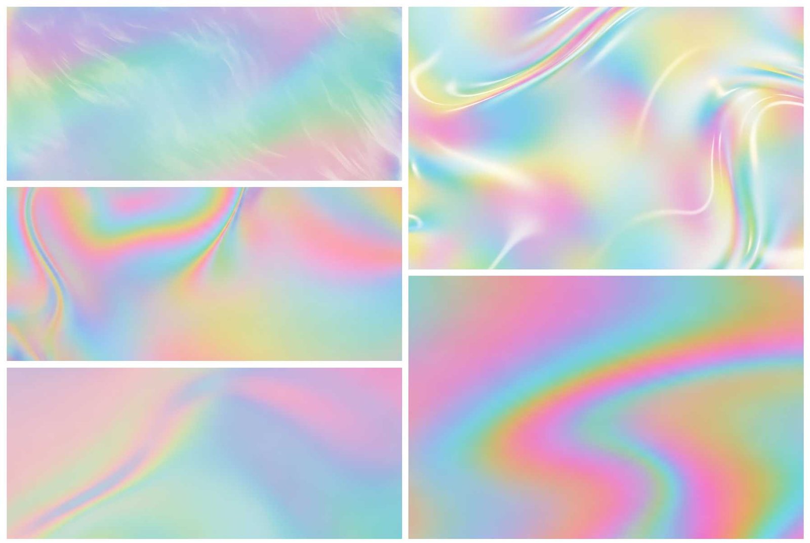 62 Pastel Blurry Rainbow Gradient Stock Photos – Soft Abstract Background