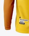 Men's Anorak Windbreaker Jacket Mockup - Back View