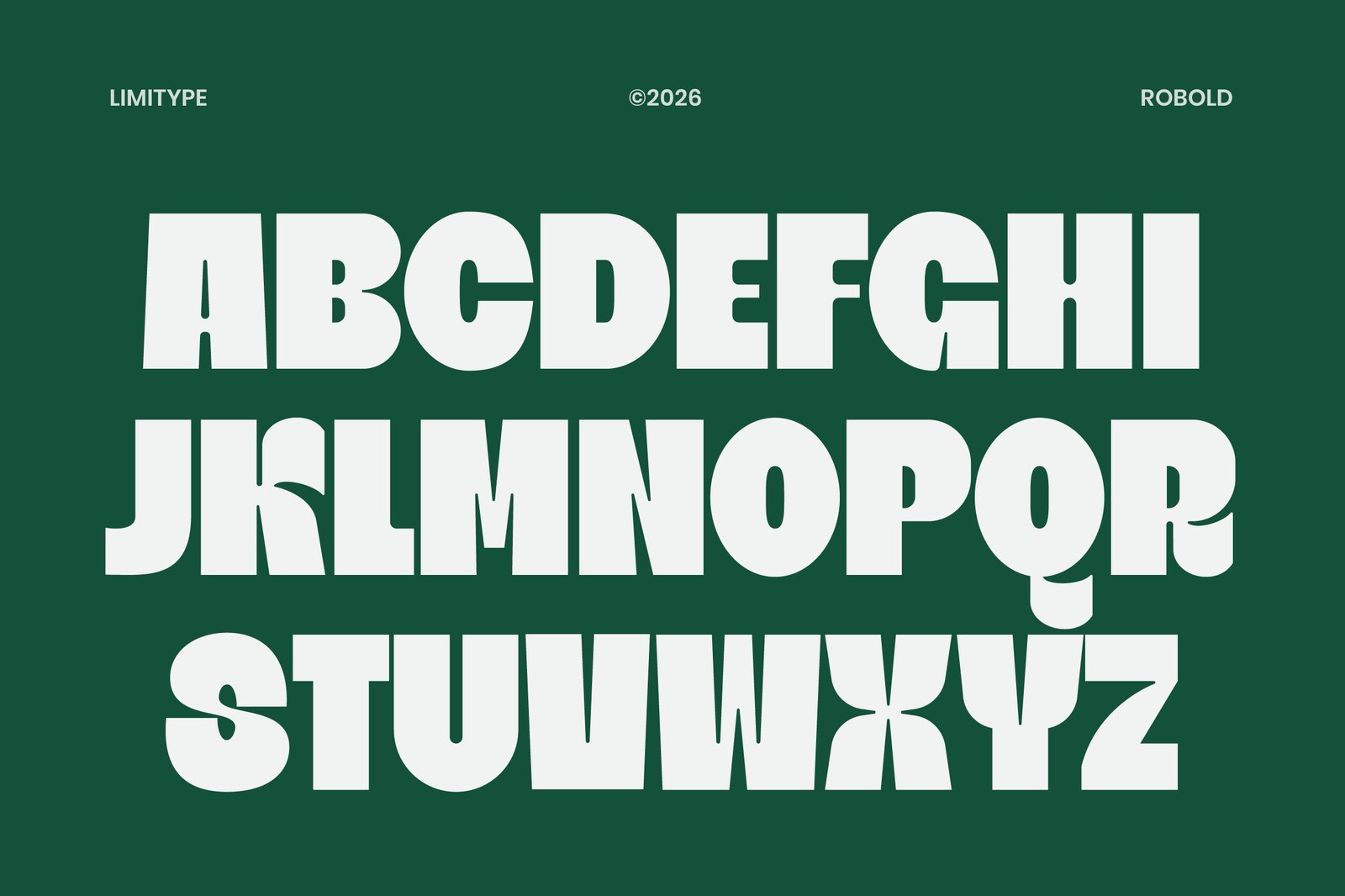 Robold - Bold Display Font