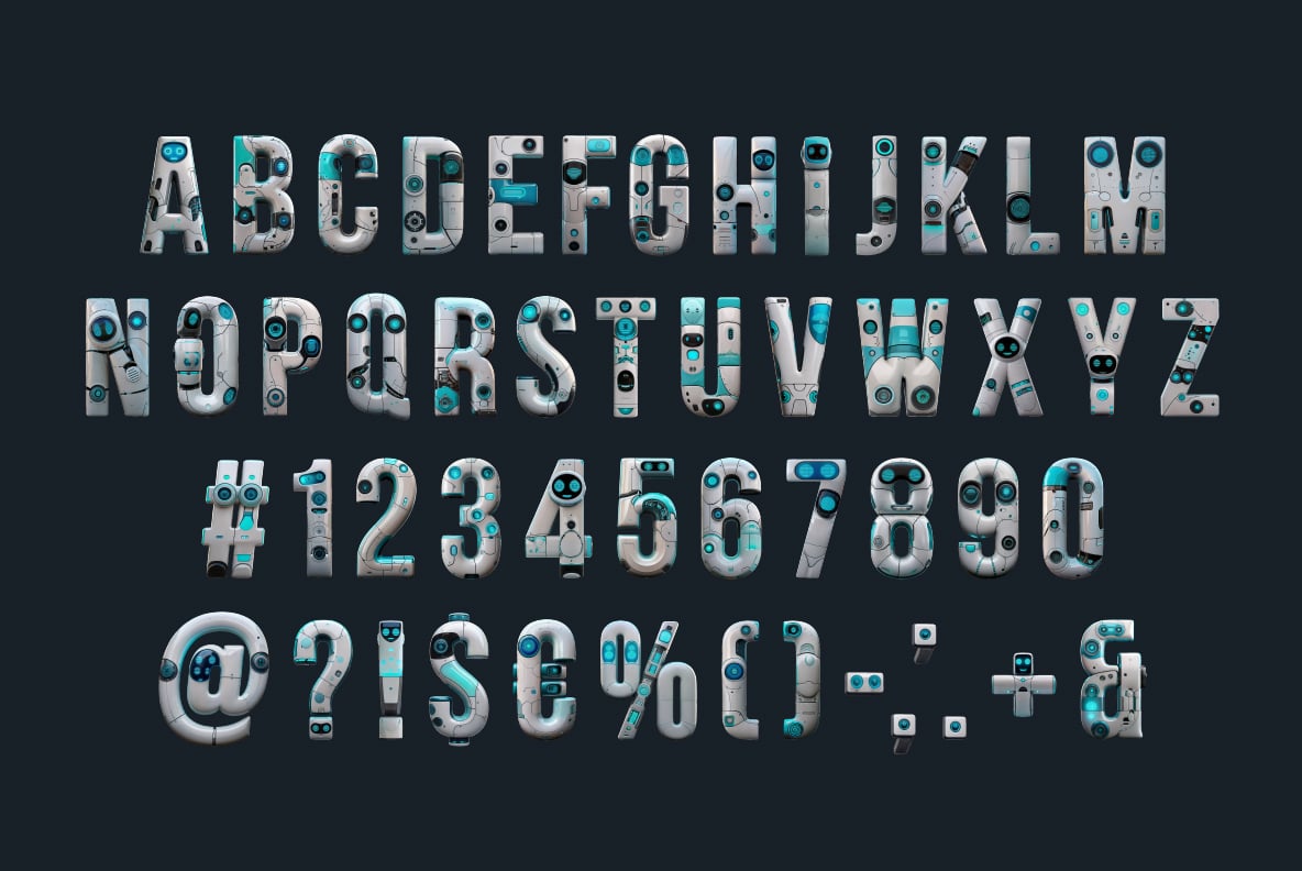 Robot Font