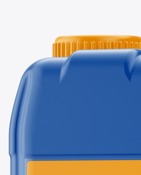 Plastic 5L Jerrycan Mockup