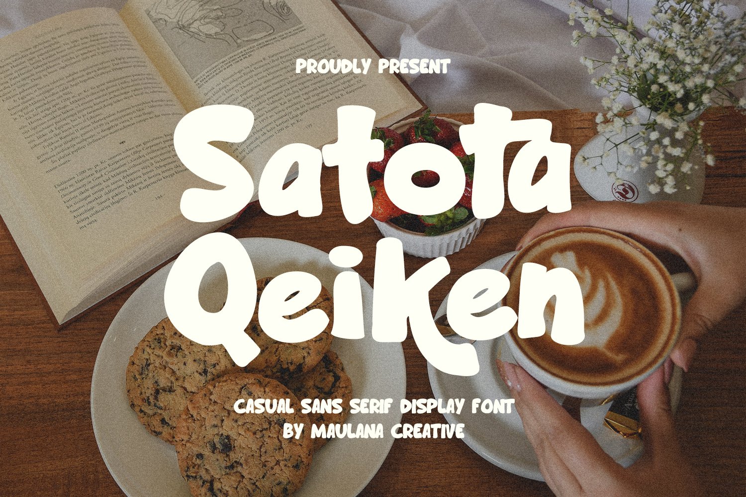 Satota Qeiken Casual Sans Serif Display Font