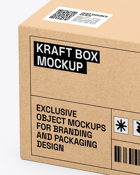 Kraft Box Mockup