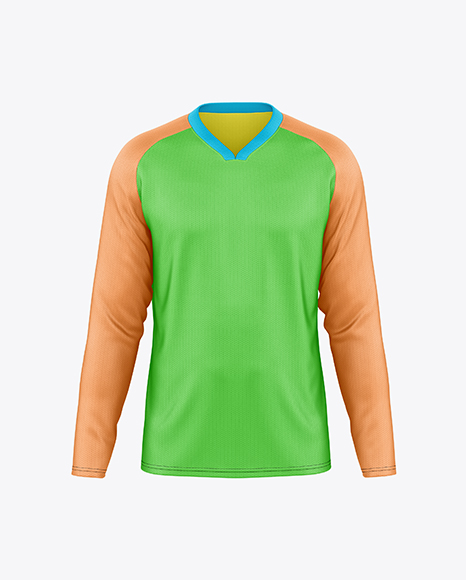 Raglan Long Sleeve Jersey - Front View