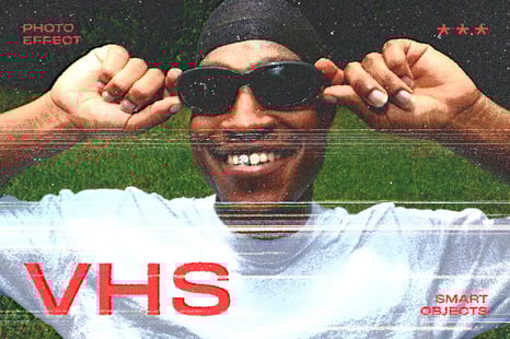 VHS Retro Photo Effect - Creative Store