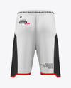 Basketball Shorts Mockup - Back View