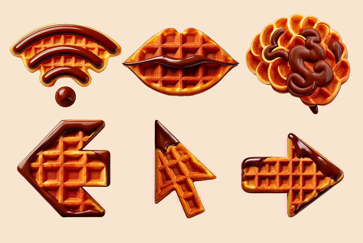 Waffle Drip Font