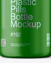 Matte Pills Bottle Mockup