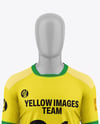 Full Soccer Kit w/ Mannequin Mockup - Front View