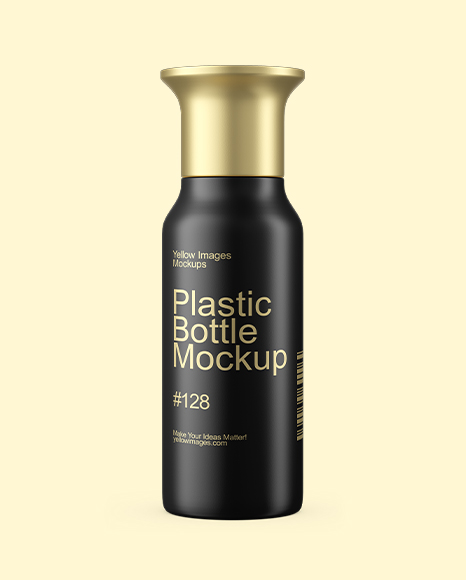 Matte Cosmetic Bottle Mockup