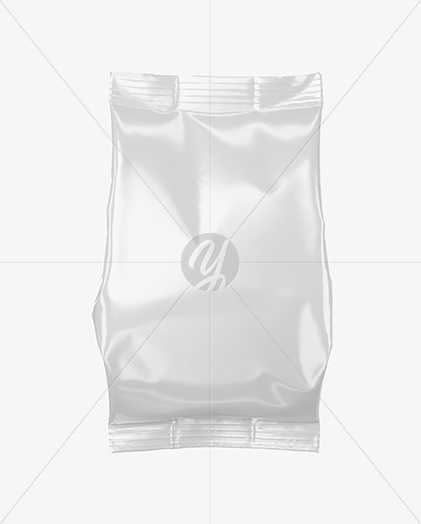 Glossy Food Bag Mockup