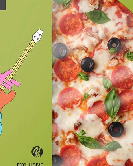 Pizza Box Mockup