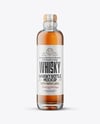 Whiskey Bottle with Cork Mockup