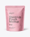 Kraft Stand-up Pouch Mockup