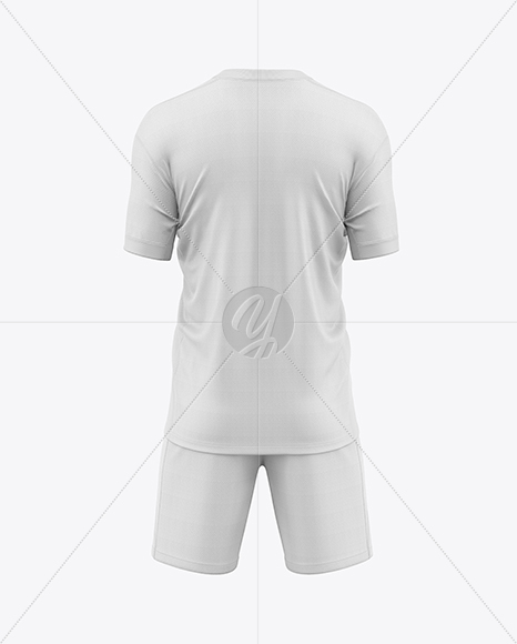 Soccer Kit Mockup - Back View