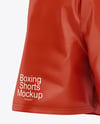 Boxing Shorts Mockup - Half Side View