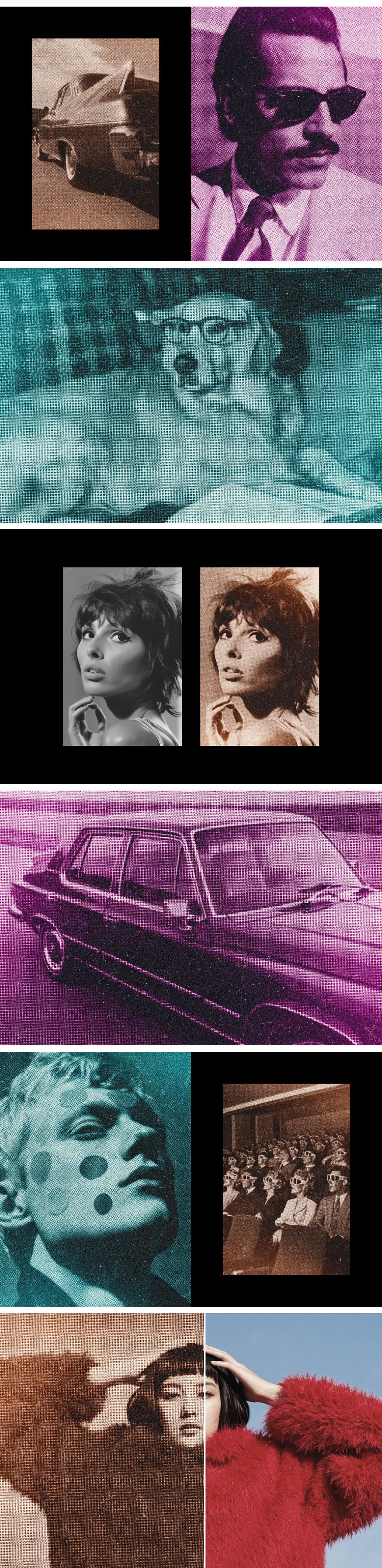 Vintage Dot Halftone Effect