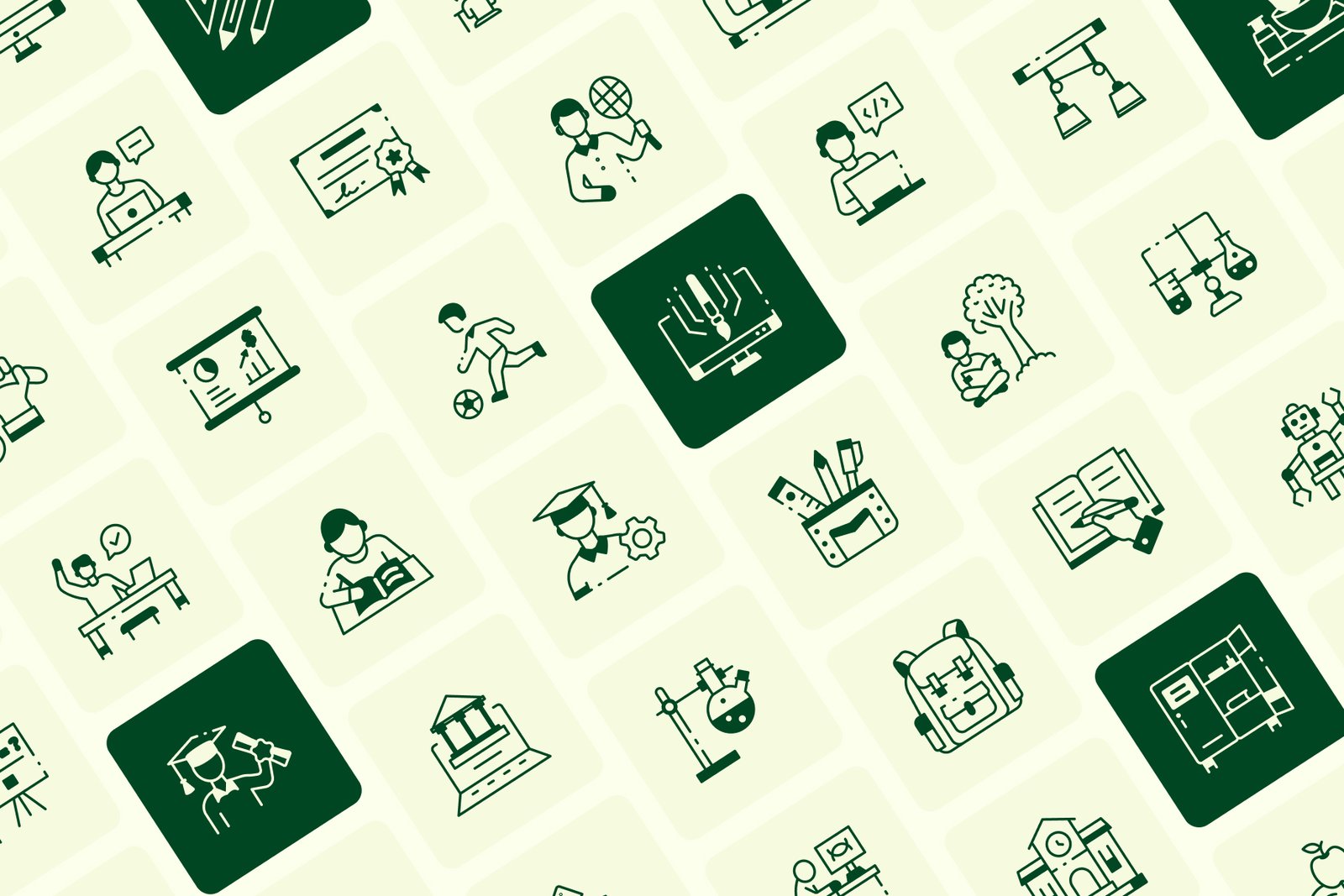 Education and Science Icons