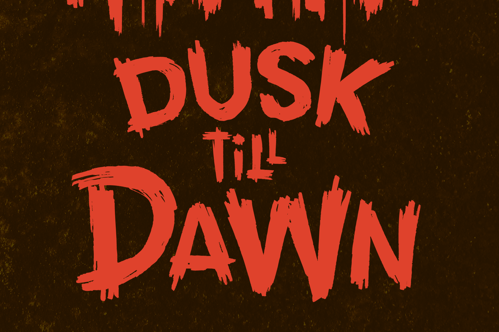 Grim Prairie: A Hand-Drawn Western Horror Brush Font