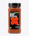 Plastic Square Spice Jar with Smoked Paprika Mockup