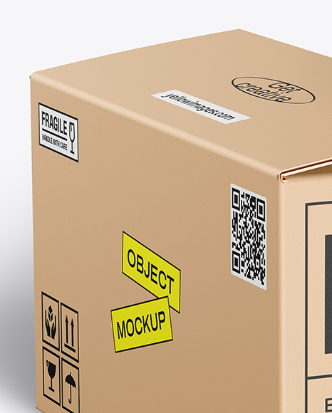 Paper Box Mockup