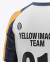 Training Short Sleeve Kit Mockup - Back Half Side View