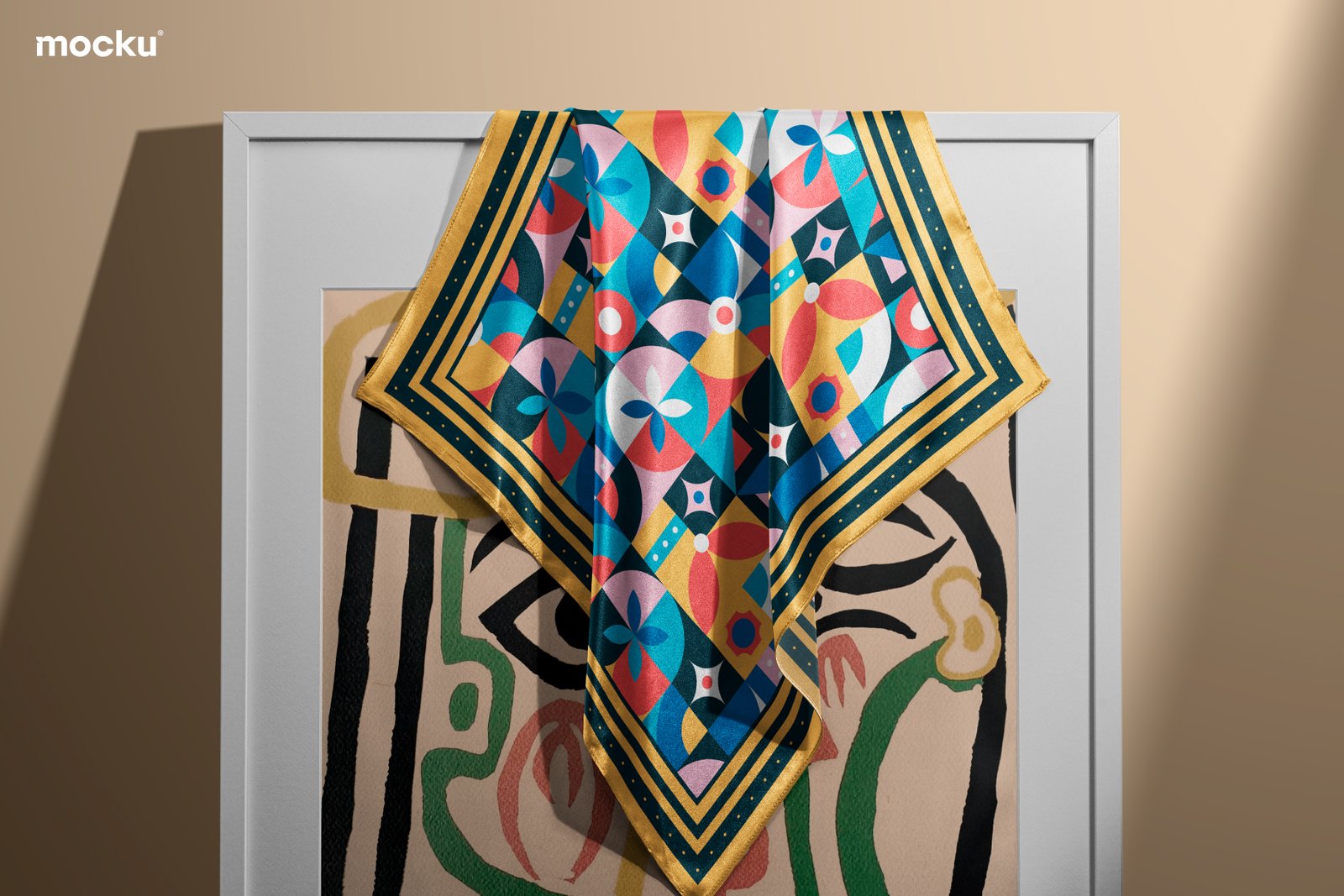 Silk Scarf Mockups - Studio Series 04