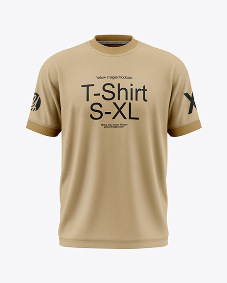 T-Shirt Mockup - Front View