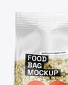 Package with Green Buckwheat Mockup