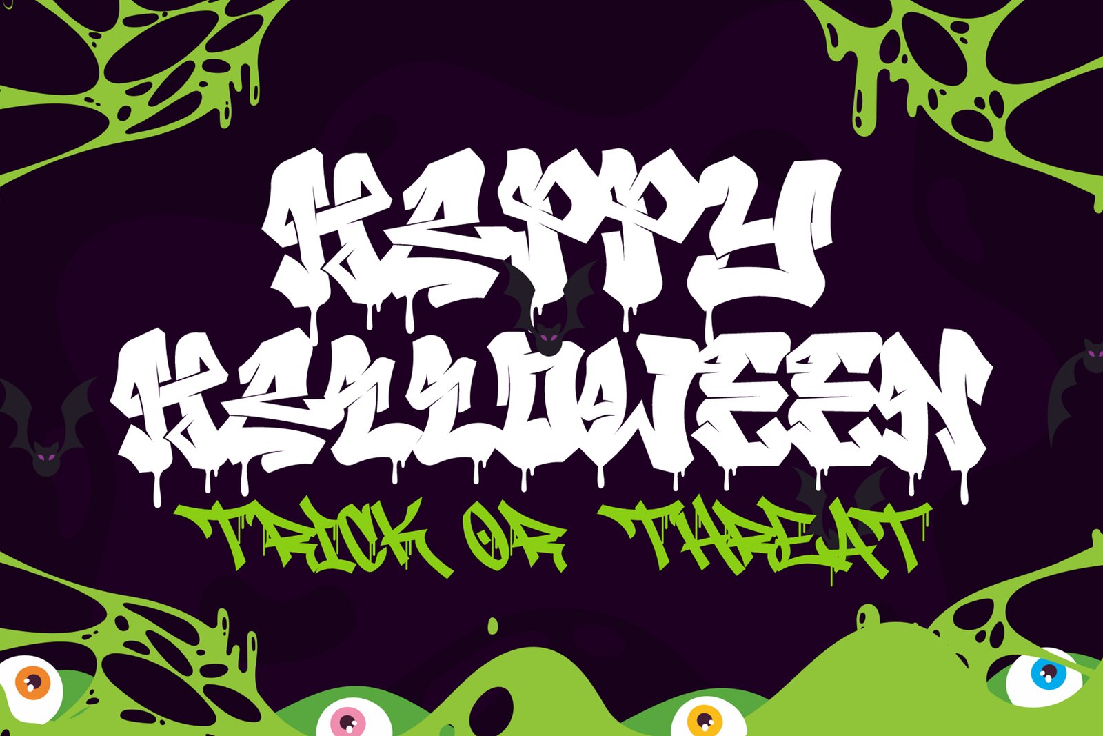 Melttrax – Urban Graffiti Font with Dripping Style