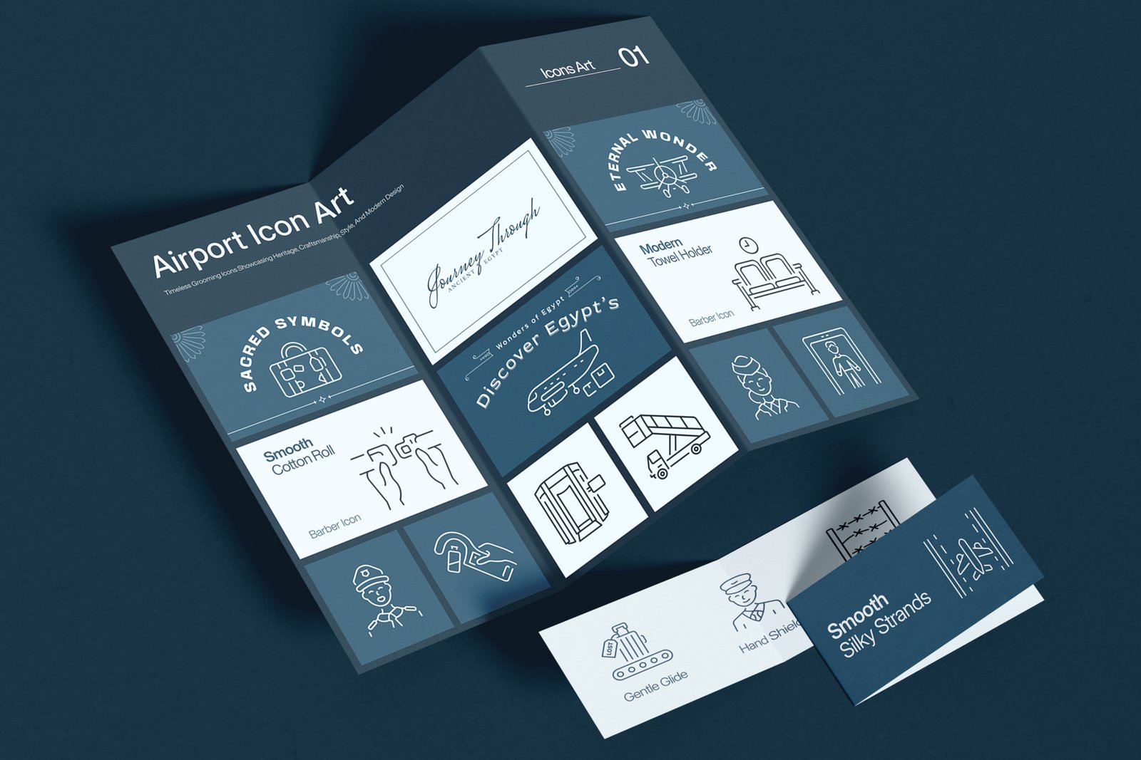 Airport Icon Art Set