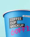 Paper Coffee Cup Mockup