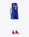 Women's Basketball Kit Mockup - Half Side View