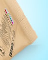 Kraft Triangular Package Mockup