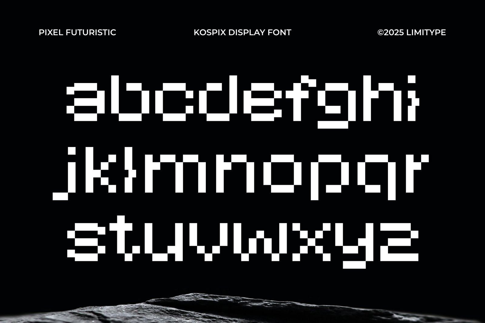 Kospix - Pixel Font