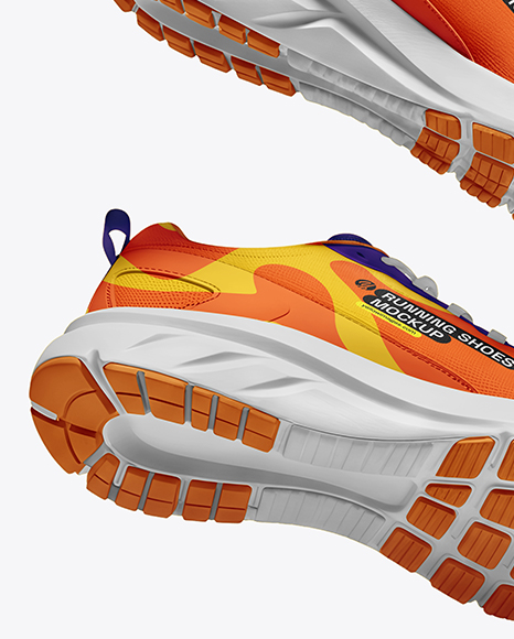 Pair of Running Shoes Mockup