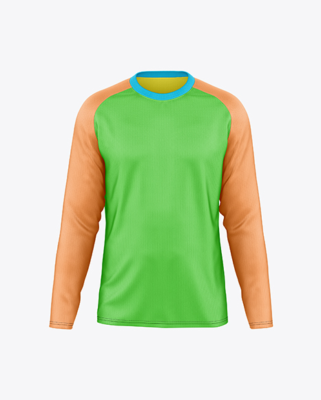 Raglan Long Sleeve Jersey - Front View