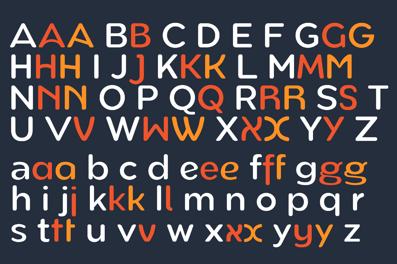 Pangi Rounded Font