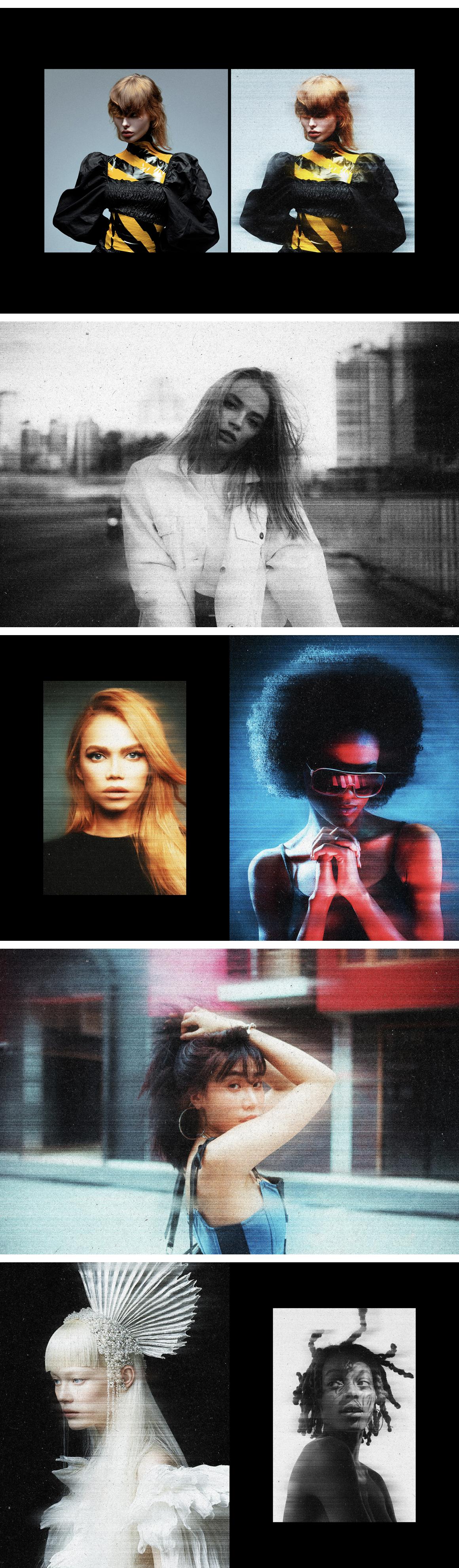 Retro Scanner Photo Effect