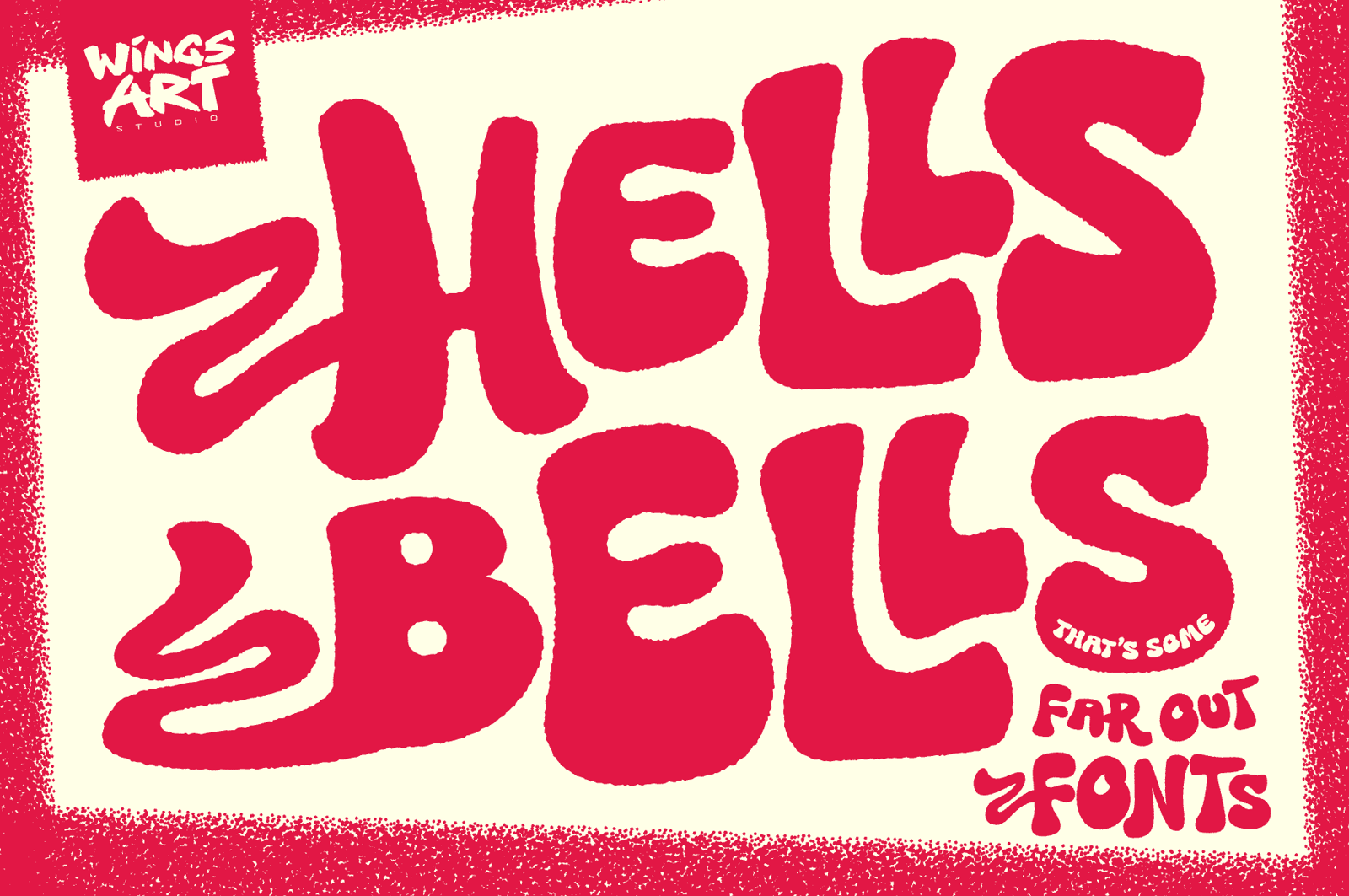 Hells Bells - A 1970s Bell Bottom Font