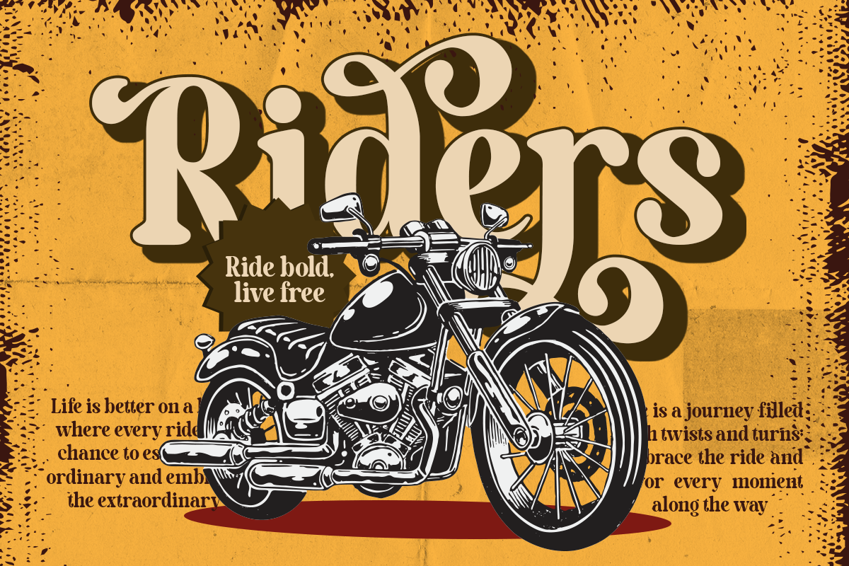 Mocha Brown - Unique Retro Font