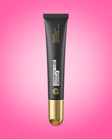 Matte Cosmetic Tube Mockup
