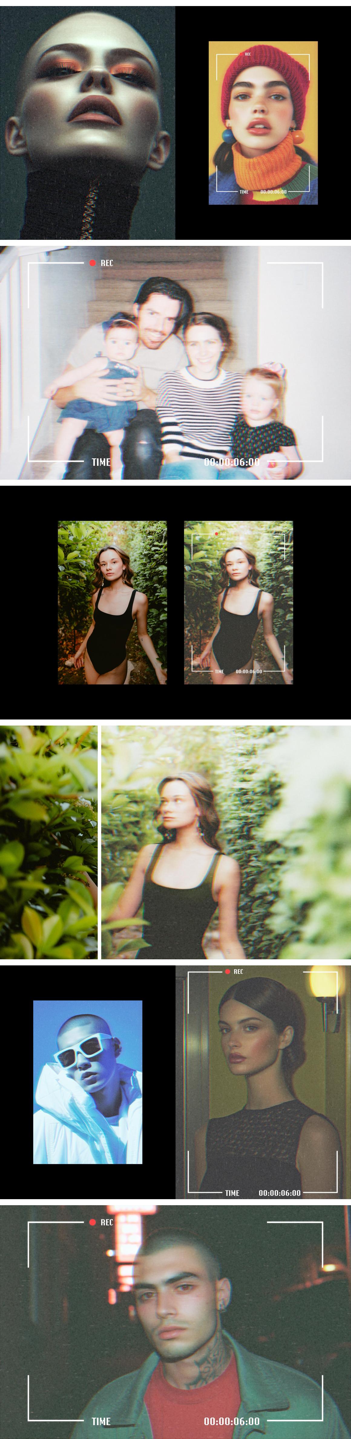 Old Vhs Tape Photo Effect