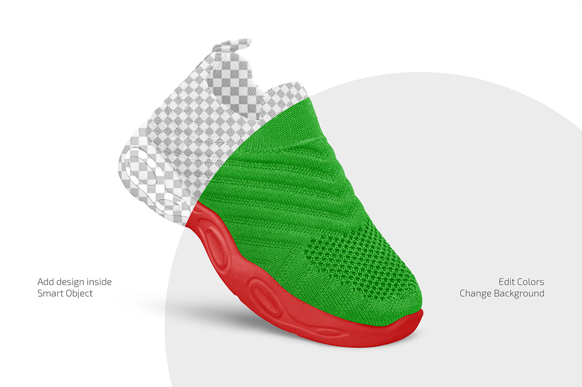 Kids Shoes Mockup Set