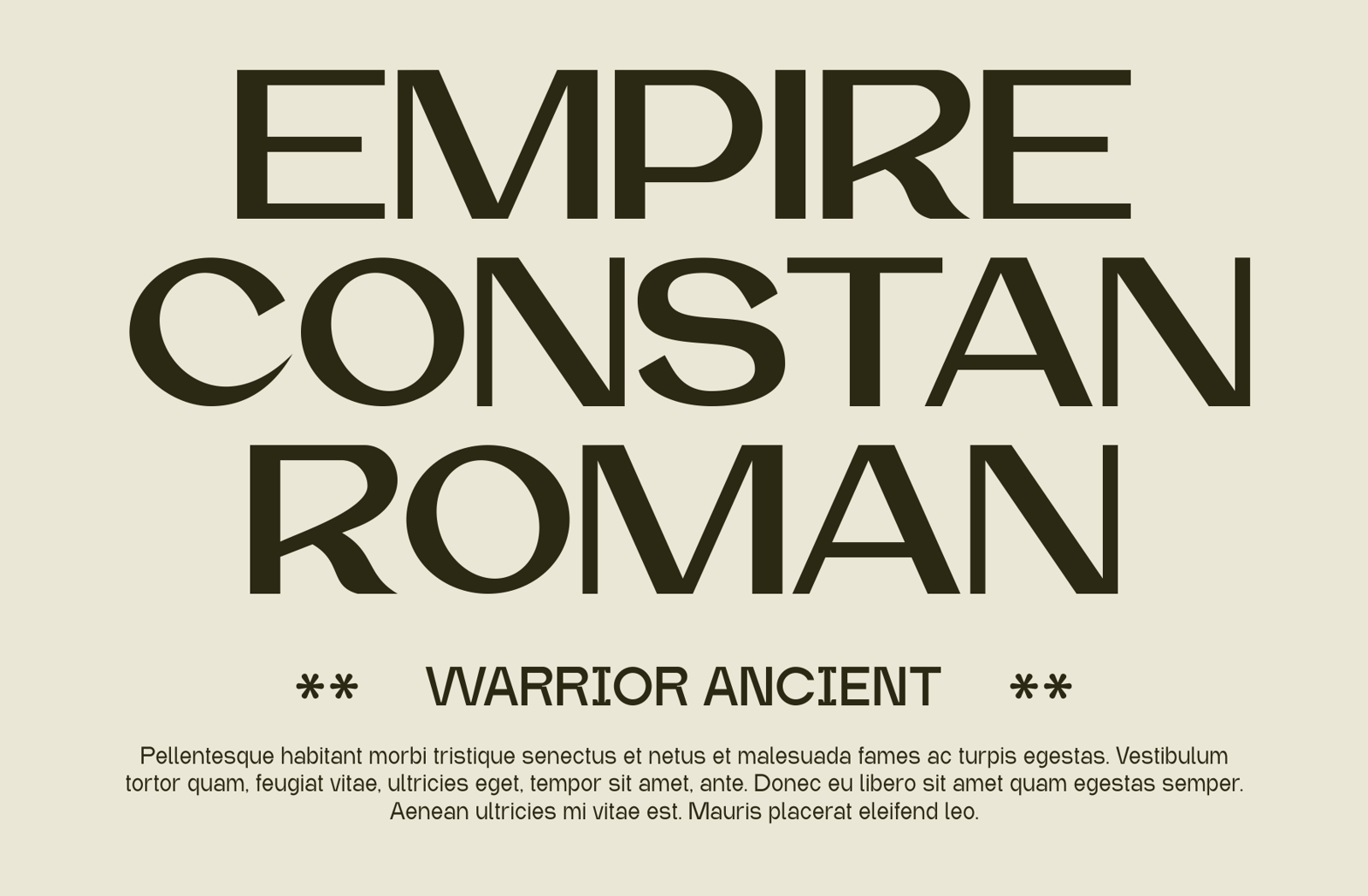 Elygian Font