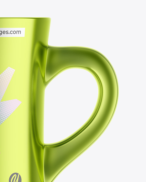 Metallic Mug Mockup