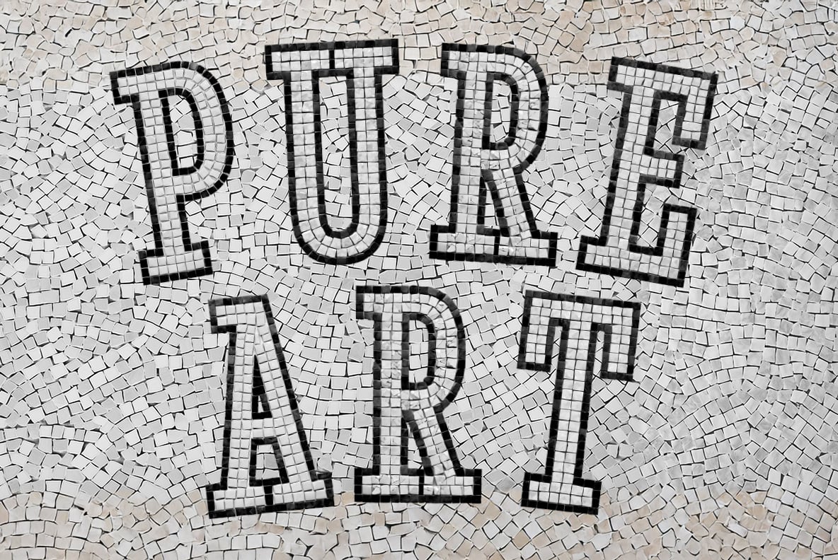 Mosaic BW Font