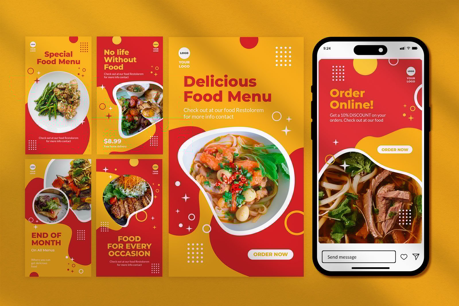 Special Food Instagram Story Template