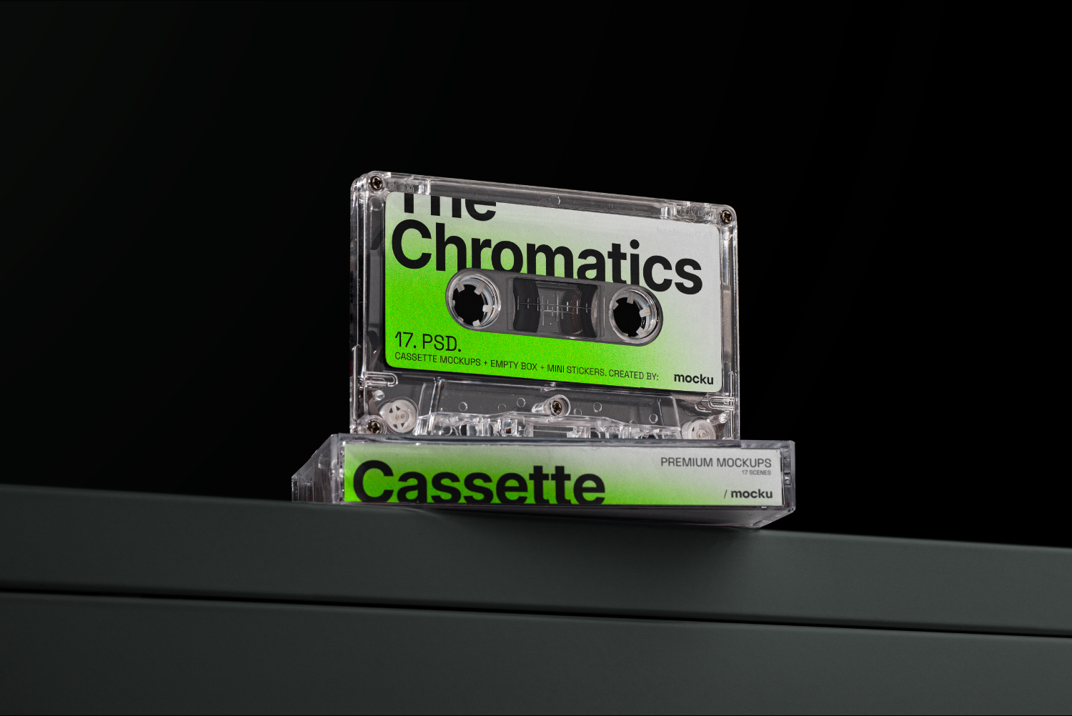 Cassete Mockup Set