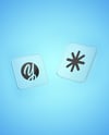 Frosted Glass Icons Mockup